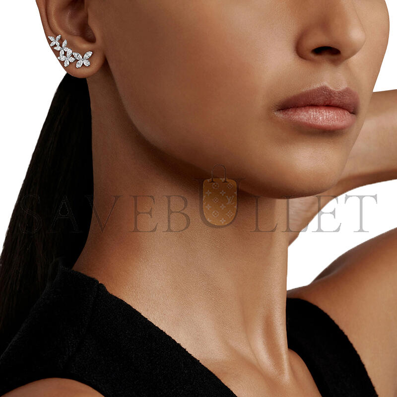 GRAFF CLASSIC BUTTERFLY PETITE DIAMOND EAR CLIMBER RGE1819